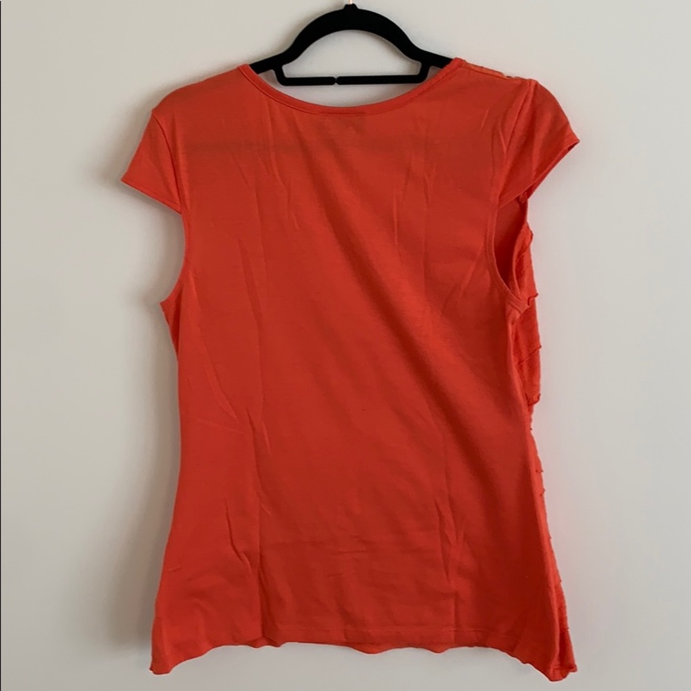 Orange Banded Tee - Picture 2 of 4